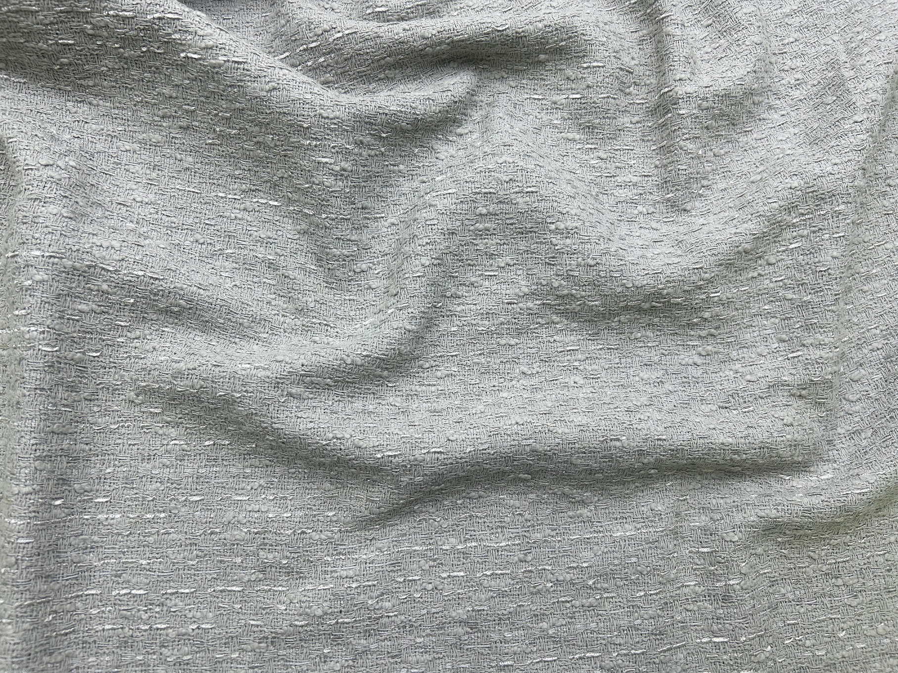 Ткань Твид серого цвета  19181 3
