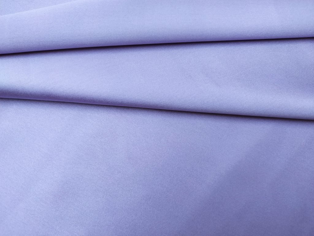 Ткань шелк лавандового цвета 1