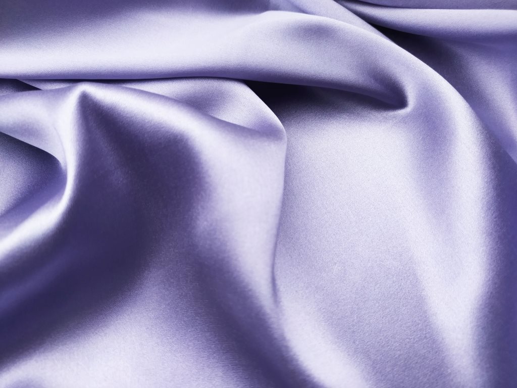 Ткань шелк лавандового цвета 2