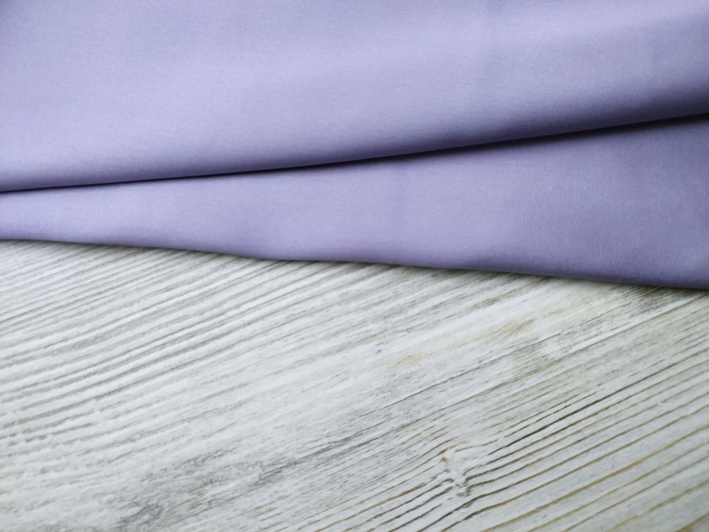 Ткань шелк лавандового цвета 4