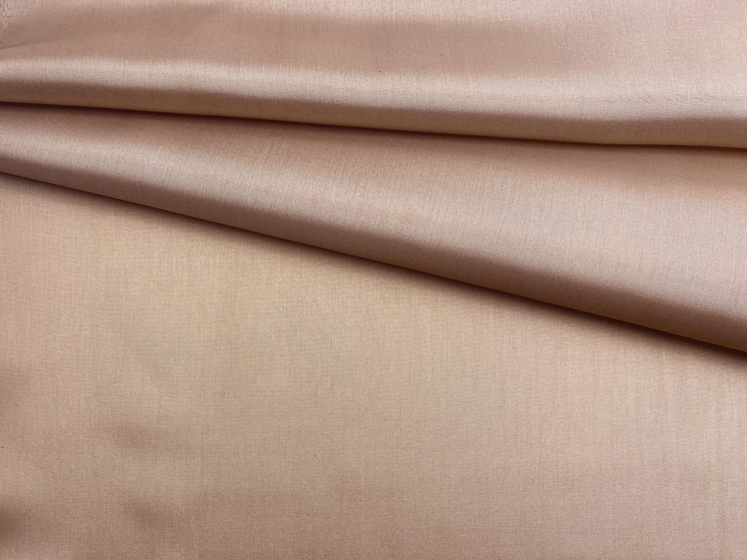 Ткань Подкладочная цвета  кэмел однотонная 33352 1