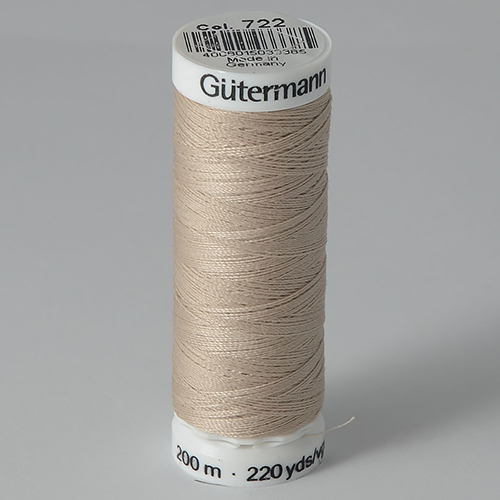 Нитки Gutermann SewAll №50 200м цвет 722 1