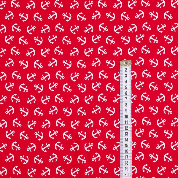 Поплин Ткань для Шитья Якорь — купить ткани в интернет-магазине OZON по выгодной цене