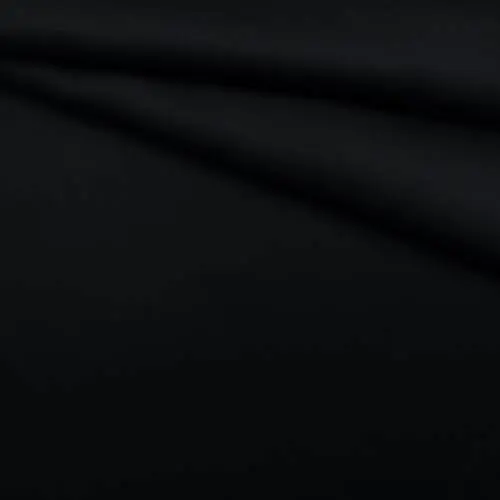 Ткань Вискоза черного цвета однотонная  17347