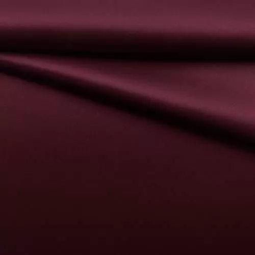 Ткань  Атласный Шелк с эластаном  бордовый  Италия 42824