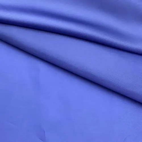 Ткань Подкладочная серо-голубого цвета  однотонная 33150