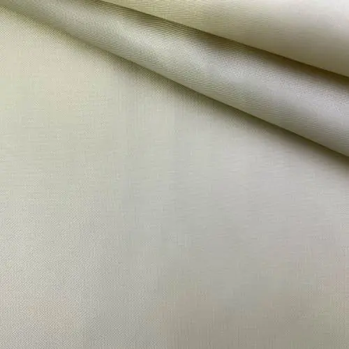 Ткань Подкладочная светло-бежевого цвета однотонная 33160