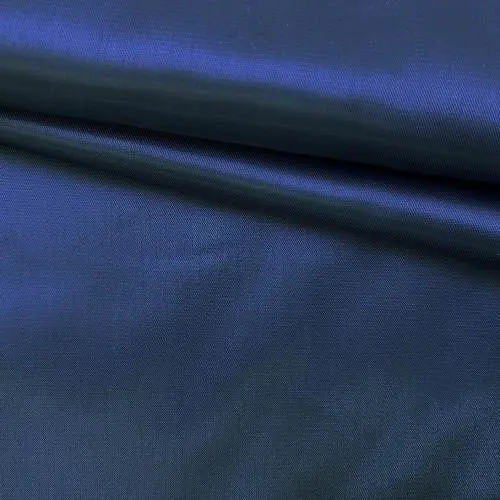 Ткань Подкладочная  синего цвета однотонная 33164