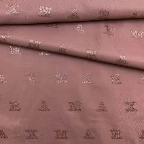 Ткань Подкладочная пудрово - розового  цвета 33158