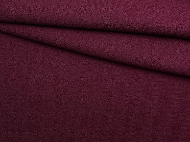 Креп бордового цвета 49367