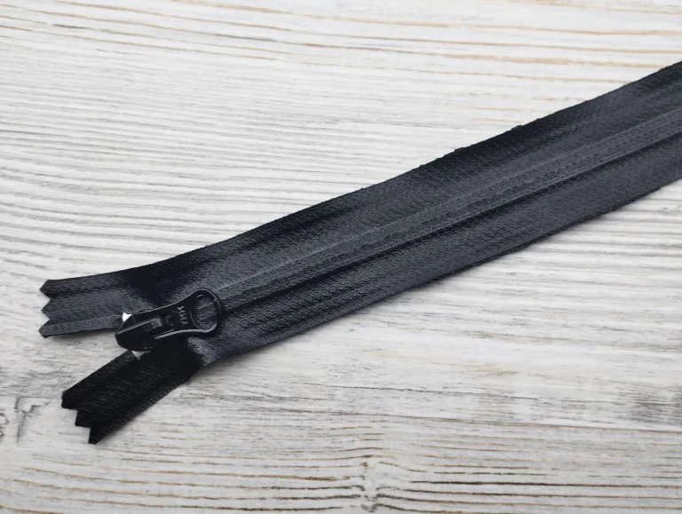 Молния СП ВОД 35см 7 н/р х/б чёрный 70768