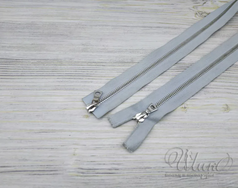 Молния RIRI МЕ 75 см 6 2з х/б голубой с/з Flach 71944