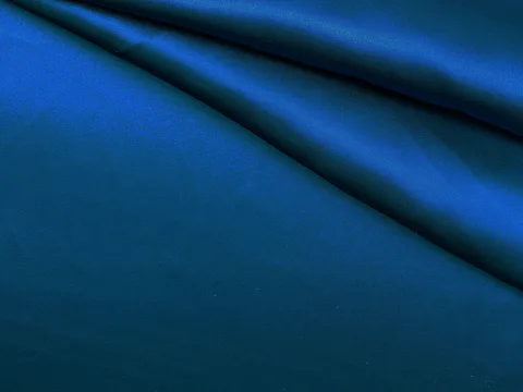 Ткань Шёлк  цвета морская волна 46663